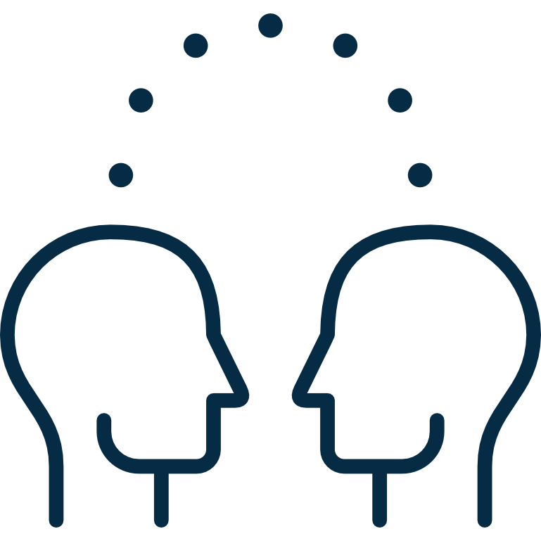 ikona 2 głowy jako symbol nurtu systemowego